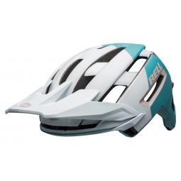 Kask mtb BELL SUPER AIR MIPS SPHERICAL matte gloss white purple