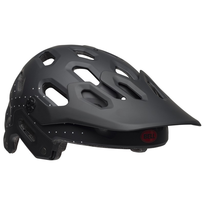 Kask mtb BELL SUPER 3 virago matte black white crimson