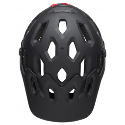 Kask mtb BELL SUPER 3 virago matte black white crimson
