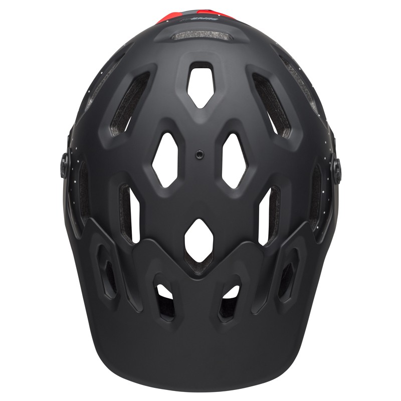 Kask mtb BELL SUPER 3 virago matte black white crimson