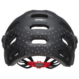 Kask mtb BELL SUPER 3 virago matte black white crimson