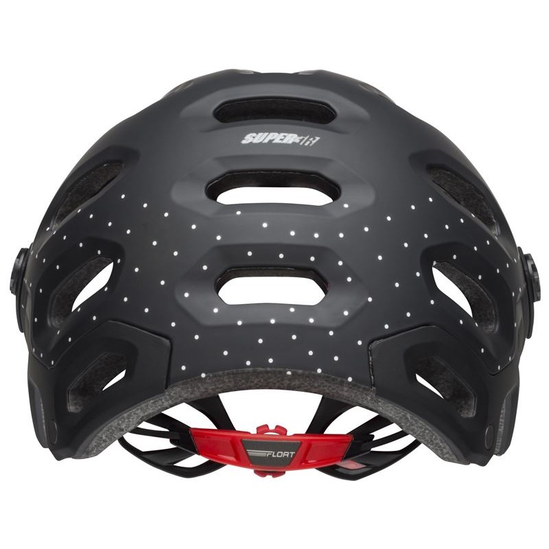 Kask mtb BELL SUPER 3 virago matte black white crimson