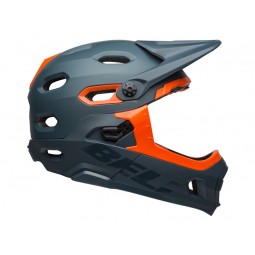 Kask full face BELL SUPER DH MIPS SPHERICAL matte gloss slate orange (NEW)
