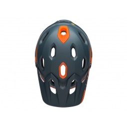Kask full face BELL SUPER DH MIPS SPHERICAL matte gloss slate orange (NEW)