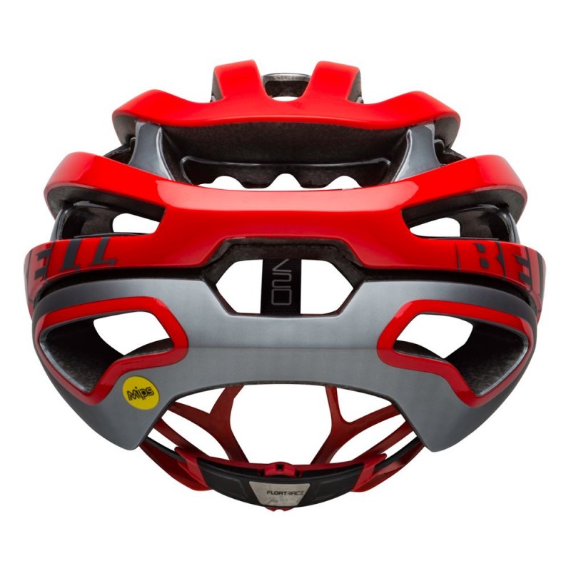 Kask szosowy BELL Z20 INTEGRATED MIPS remix matte gloss red gray