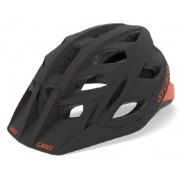 Kask mtb GIRO HEX matte warm black deep orange