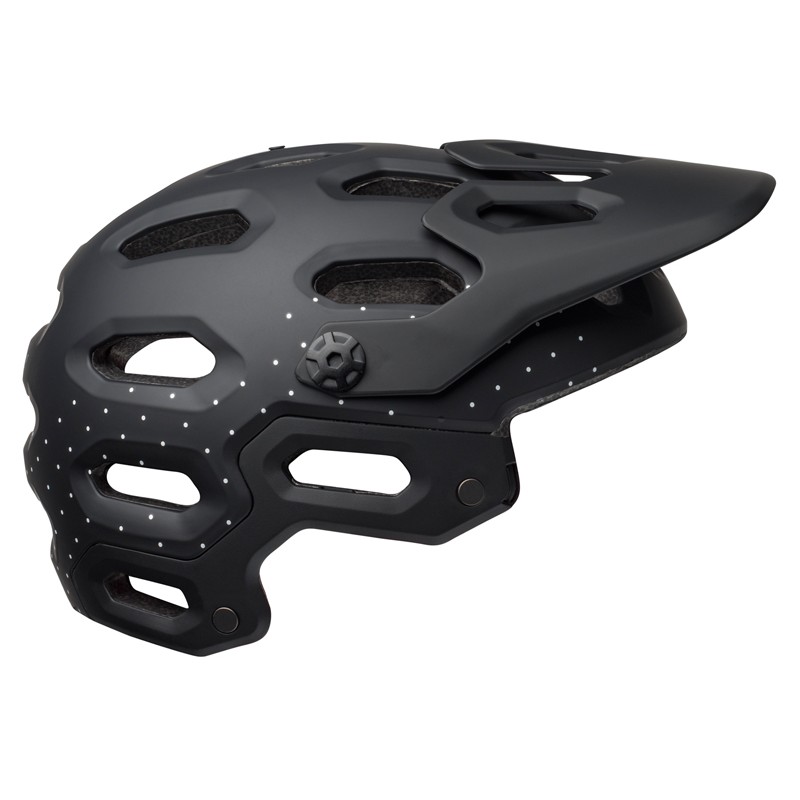 Kask full face BELL SUPER 3R MIPS virago matte black white crimson (NEW)