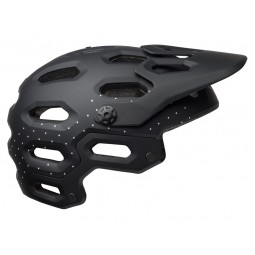Kask full face BELL SUPER 3R MIPS virago matte black white crimson (NEW)