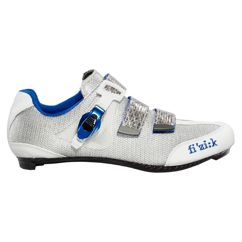 Buty szosowe FIZIK R3 UOMO biało-niebieskie roz.46