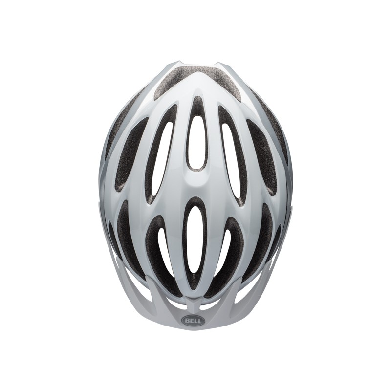 Kask mtb BELL TRAVERSE gloss white silver roz. Uniwersalny (54–61 cm)