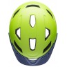 Kask dziecięcy BELL SIDETRACK matte bright green blue roz. Uniwersalny (47–54 cm) (DWZ)