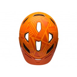 Kask juniorski BELL SIDETRACK matte tang orange seeker roz. Uniwersalny (50–57 cm)