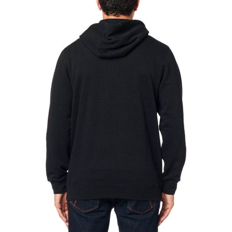 BLUZA FOX Z KAPTUREM LEGACY MOTH BLACK/BLACK