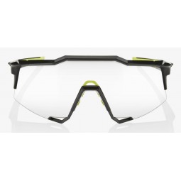 Okulary 100% SPEEDCRAFT Gloss Black - Photochromic Lens (Szkła Fotochromatyczne, przepuszczalność światła 16-77%) (NEW)