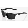 Okulary 100% DAZE Polished Black - Grey PEAKPOLAR Lens (Szkła Polaryzacyjne Szare, przepuszczalność światła 17%) (NEW)