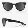 Okulary 100% CAMPO Soft Tact Black - Grey PEAKPOLAR Lens (Szkła Polaryzacyjne Szare, przepuszczalność światła 17%) (NEW)