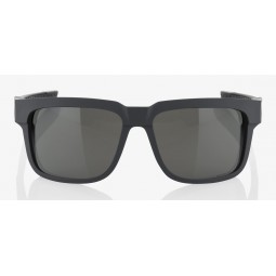 Okulary 100% TYPE-S Soft Tact Slate - Grey PEAKPOLAR Lens (Szkła Polaryzacyjne Szare, przepuszczalność światła 17%) (NEW)