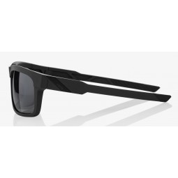 Okulary 100% TYPE-S Soft Tact Slate - Grey PEAKPOLAR Lens (Szkła Polaryzacyjne Szare, przepuszczalność światła 17%) (NEW)