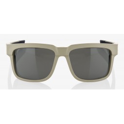 Okulary 100% TYPE-S Soft Tact Quicksand - Grey PEAKPOLAR Lens (Szkła Polaryzacyjne Szare, przepuszczalność światła 17%)