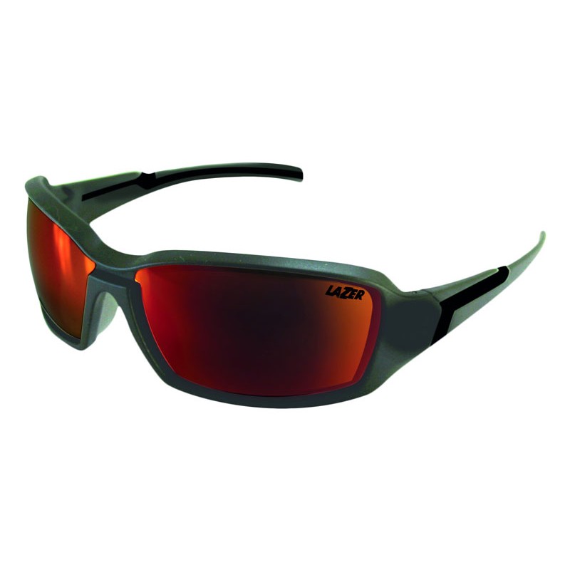 Okulary LAZER XENON Matte Gunmetal (Smoke-Black Red REVO)