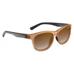 Okulary TIFOSI SWANK crystal brown/onyx (1 szkło Brown Gradient 14,2% transmisja światła) (NEW)