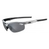 Okulary TIFOSI VELOCE race black (3szkła Smoke 15,4% transmisja światła, 41,4%  AC Red, 95,6% Clear) (DWZ)