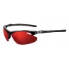 Okulary TIFOSI TYRANT 2.0 CLARION gloss black (3szkła Clarion Red LUSTRO 14,5% transmisja światła, AC Red, Clear) (DWZ)