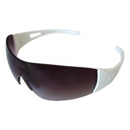 Okulary LAZER MAGNETO Gloss White (Smoke Gradient, Yellow-Blue Mirror, Clear)