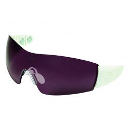 Okulary LAZER MAGNETO Gloss White (Smoke Gradient, Yellow-Blue Mirror, Clear)