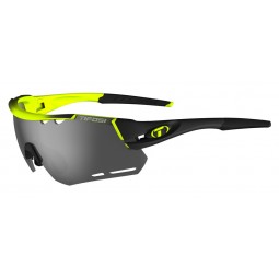 Okulary TIFOSI ALLIANT race neon (3szkła Smoke 15,4% transmisja światła, 41,4% AC Red, 95,6% Clear) (NEW)