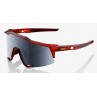 Okulary 100% SPEEDCRAFT Cherry Palace - Black Mirror Lens (Szkła Czarne Lustrzane, przepuszczalność światła 11% + Szkła Przeźroc