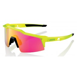 Okulary 100% SPEEDCRAFT SL Acidolous - Purple Multilayer Mirror Lens (Szkła Fioletowe Lustrzane Wielowarstwowe, przepuszczalność