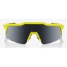 Okulary 100% SPEEDCRAFT SL Soft Tact Banana - Black Mirror Lens (Szkła Czarne Lustrzane, przepuszczalność światła 11% + Szkła Pr