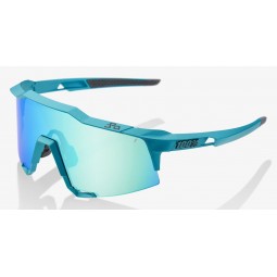 Okulary 100% SPEEDCRAFT Peter Sagan LE Blue Topaz - Blue Topaz Multilayer Mirror Lens (Szkła Błękitne Lustrzane Wielowarstwowe, 
