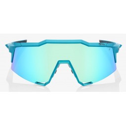 Okulary 100% SPEEDCRAFT Peter Sagan LE Blue Topaz - Blue Topaz Multilayer Mirror Lens (Szkła Błękitne Lustrzane Wielowarstwowe, 