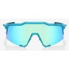 Okulary 100% SPEEDCRAFT Peter Sagan LE Blue Topaz - Blue Topaz Multilayer Mirror Lens (Szkła Błękitne Lustrzane Wielowarstwowe, 
