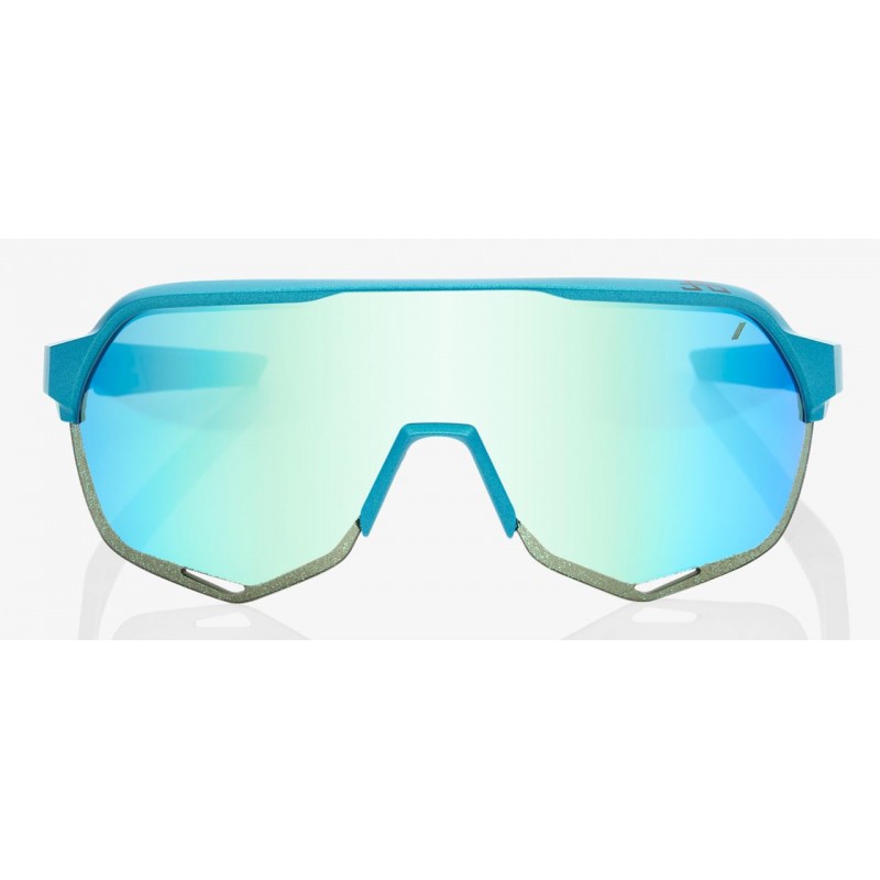 Okulary 100% S2 Peter Sagan LE Blue Topaz - Blue Topaz Multilayer Mirror Lens (Szkła Błękitne Lustrzane Wielowarstwowe, przepusz