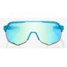 Okulary 100% S2 Peter Sagan LE Blue Topaz - Blue Topaz Multilayer Mirror Lens (Szkła Błękitne Lustrzane Wielowarstwowe, przepusz