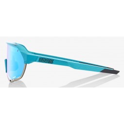 Okulary 100% S2 Peter Sagan LE Blue Topaz - Blue Topaz Multilayer Mirror Lens (Szkła Błękitne Lustrzane Wielowarstwowe, przepusz