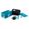Okulary 100% S2 Peter Sagan LE Blue Topaz - Blue Topaz Multilayer Mirror Lens (Szkła Błękitne Lustrzane Wielowarstwowe, przepusz