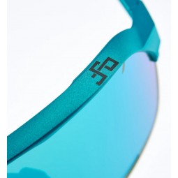 Okulary 100% S2 Peter Sagan LE Blue Topaz - Blue Topaz Multilayer Mirror Lens (Szkła Błękitne Lustrzane Wielowarstwowe, przepusz