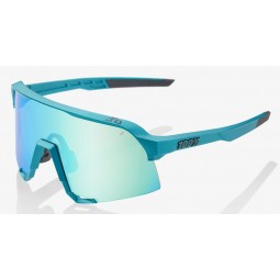 Okulary 100% S3 Peter Sagan LE Blue Topaz - Blue Topaz Multilayer Mirror Lens (Szkła Błękitne Lustrzane Wielowarstwowe, przepusz
