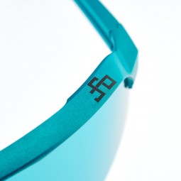 Okulary 100% S3 Peter Sagan LE Blue Topaz - Blue Topaz Multilayer Mirror Lens (Szkła Błękitne Lustrzane Wielowarstwowe, przepusz
