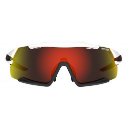 Okulary TIFOSI AETHON CLARION white/black (3szkła 14,5% transmisja światła Clarion Red, 41,4%  AC Red, 95,6% Clear) (NEW)