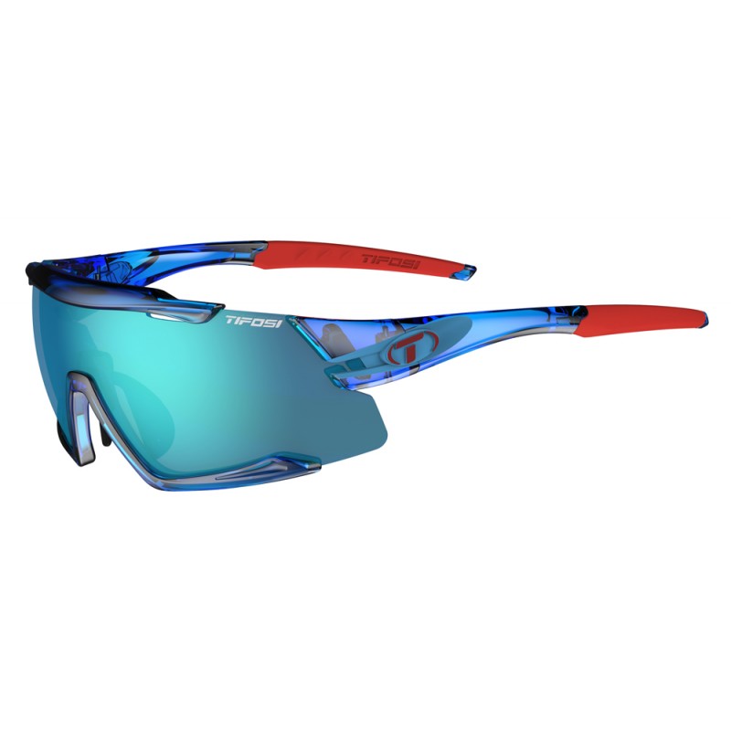 Okulary TIFOSI AETHON CLARION crystal blue (3szkła 14,7% Clarion Blue, 41,4% AC Red, 95,6% Clear) (NEW)
