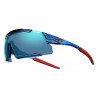 Okulary TIFOSI AETHON CLARION crystal blue (3szkła 14,7% Clarion Blue, 41,4% AC Red, 95,6% Clear) (NEW)