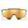 Okulary 100% SPEEDTRAP Matte Metallic Viperidae - Bronze Multilayer Mirror Lens (Szkła Brązowe Lustrzane Wielowarstwowe, przepus