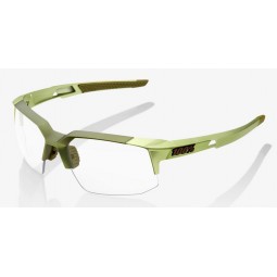 Okulary 100% SPEEDCOUPE Matte Metallic Viperidae - Bronze Multilayer Mirror Lens (Szkła Brązowe Lustrzane Wielowarstwowe, przepu