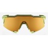 Okulary 100% SPEEDCRAFT  Matte Metallic Viperidae - Bronze Multilayer Mirror Lens (Szkła Brązowe Lustrzane Wielowarstwowe, przep