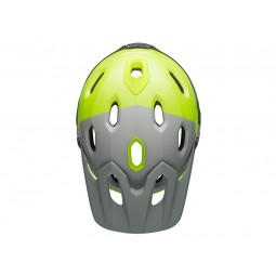 Kask full face BELL SUPER DH MIPS SPHERICAL unhinged matte gloss gray green black roz. M (55-59 cm)